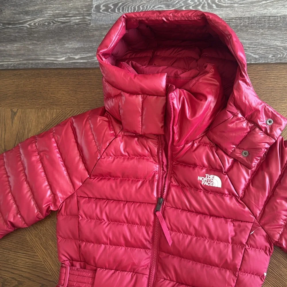 The North Face The Ruby Water Repellent 600 fill power Down Parka,SZ Small, $300